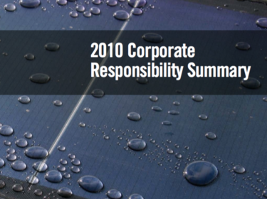 2010 Prologis Corporate Responsibility Report