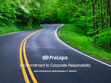 2009 Prologis Corporate Responsibility Report