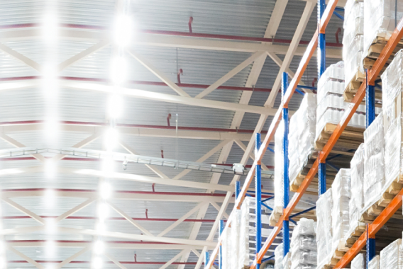 LED lighting in warehouse LED lighting in warehouse