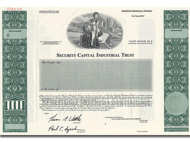 Prologis Timeline - 1994 Prologis Timeline - 1994 Stock Certificate